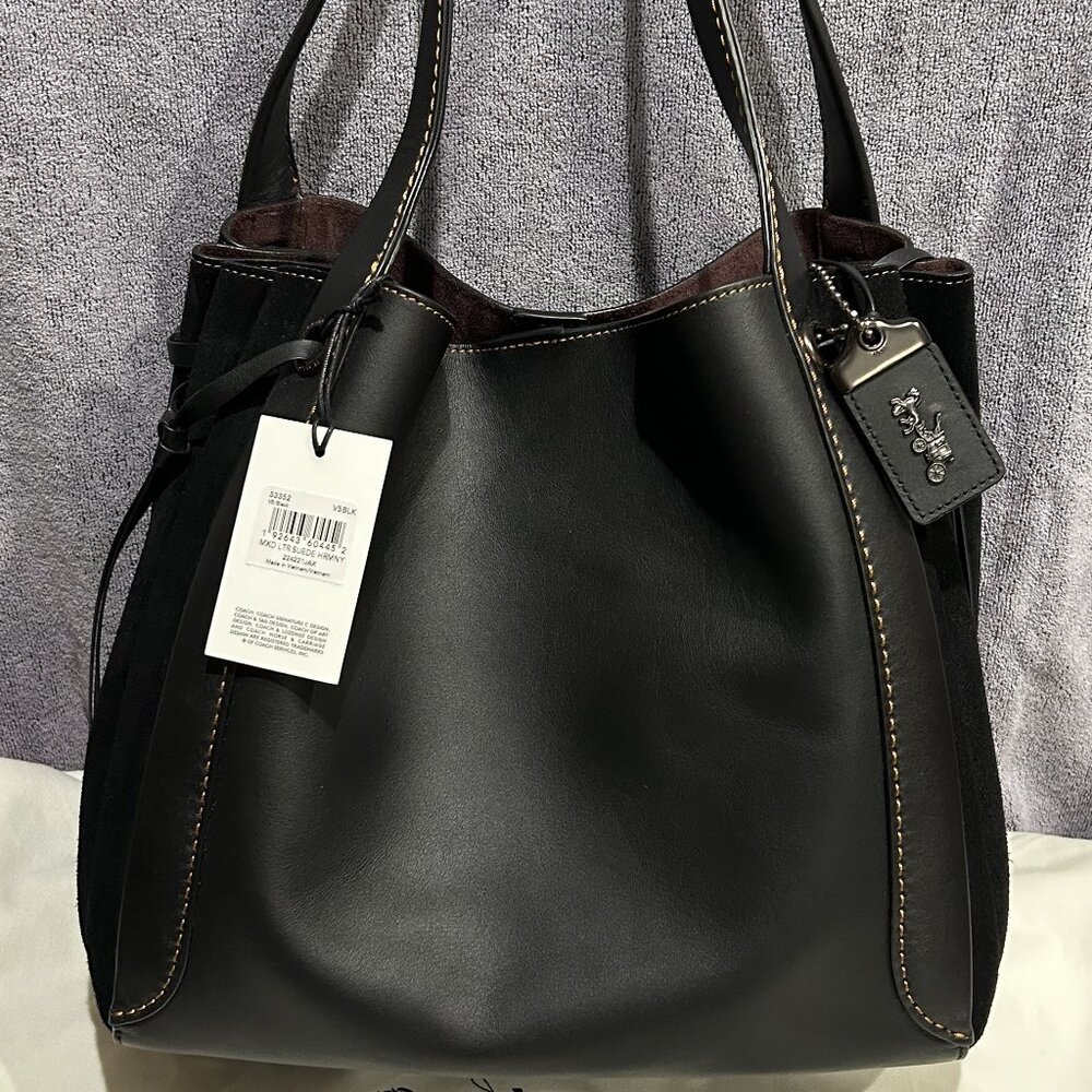 Coach Harmony Hobo Black F1980-53352 NWT